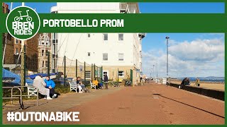 Edinburgh Bicycle Ride  Portobello Prom [upl. by Leuams]