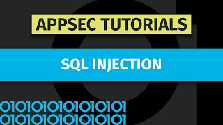 SQL Injection  Veracode AppSec Tutorials [upl. by Pressey33]