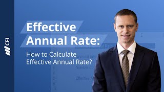 How To Calculate Effective Annual Rate EAR [upl. by Joost648]