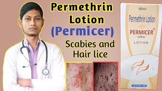 Permethrin lotion  Permethrin lotion how to use  Permicer  Permethrin [upl. by Eiaj]