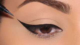 BIG Wing Eyeliner on HOODED Eyes 3 Ways [upl. by Cassaundra]