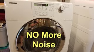 Samsung Dryer Repair  Eliminating the Noise When Running [upl. by Dickinson]