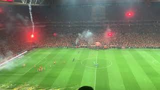 Galatasaray Başakşehir  Bitiş anı ve Yaz Dostum  Barış Manço [upl. by Ardnasyl]