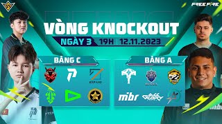 VN KNOCKOUT STAGE  DAY 3  FFWS 2023 [upl. by Koppel]