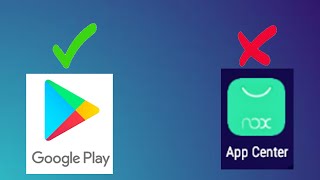 How to install apps from Google Playstore and not from NOX App centre DIRECTLY NOX Player [upl. by Claude]