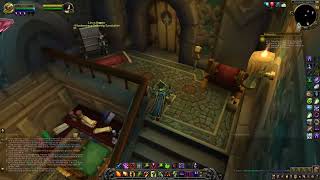 Dalaran Tailoring Trainer WoW Wotlk Location [upl. by Anayt35]