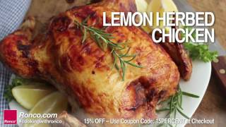 Ronco Rotisserie  Chicken Recipes [upl. by Bamby]