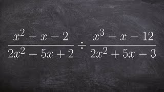 Dividing rational expressions [upl. by Juna]