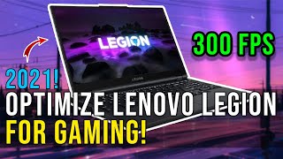 🔧How to Optimize Lenovo Legion 2021 for Gaming amp Productivity Full Comprehensive Guide [upl. by Ekusoyr718]