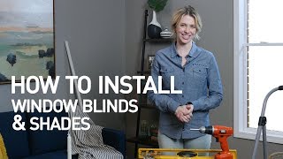 How to Install Window Blinds and Shades [upl. by Eseneg]