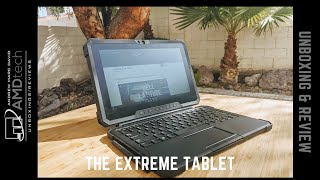 Dell Latitude 7220 Rugged Extreme Tablet Unboxing amp Review [upl. by Mukund4]