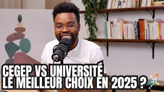 Etudier au Canada en 2025  CEGEP ou UNIVERSITE  Comment choisir [upl. by Silloc]