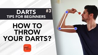 How To Throw Your Darts  Darts Tips for Beginners 3 [upl. by Gaven]