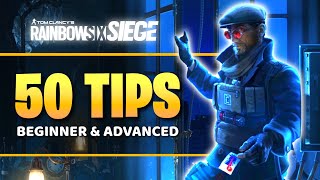 50 Tips To Get BETTER At Rainbow Six Siege [upl. by Bonns]