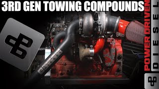 3rd Gen Cummins Compound Turbo System  Power Driven Diesel [upl. by Ellerahs320]