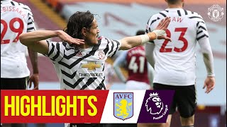 Reds seal comeback win  Aston Villa 13 Manchester United  Highlights  Premier League [upl. by Ikcaj713]