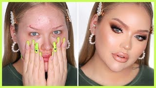 FULL FACE OF FLAWLESS InDepth Makeup Tutorial  NikkieTutorials [upl. by Timrek501]