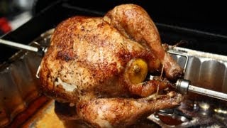 Caribbean Rotisserie Chicken On The Grill [upl. by Anma]