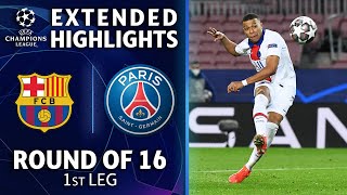 Barcelona vs Paris SaintGermain Extended Highlights  UCL on CBS Sports [upl. by Borchers]