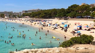 4K🏖Palmanova Mallorca 2021 July 4 ☀️33°C [upl. by Ignace221]