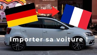 Jai économisé plus de 2000 €  Importer sa voiture dAllemagne en 2021 [upl. by Nolaj]