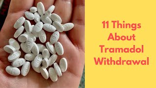 Tramadol Withdrawal [upl. by Just972]