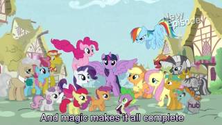 My Little Pony Theme Song With Lyrics  My Little Pony Friendship is Magic Song [upl. by Enail]