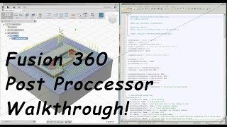 Fusion 360 Post Processor Walkthrough [upl. by Ninetta933]