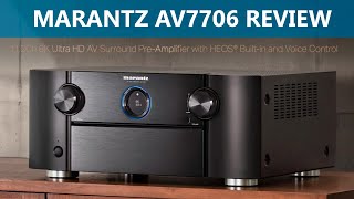 A Marantz Processor That CONTINUES to Impress Me  Marantz AV7706 Review [upl. by Etteb]