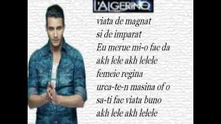 LAlgerino  Marrakech Saint Tropez ft Florin Salam ParolesLyrics [upl. by Gnivri325]