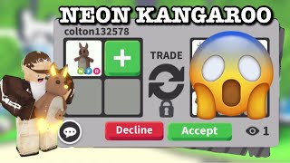 What People Trade for NEON KANGAROO in Adopt Me 2024 [upl. by Adrianna473]