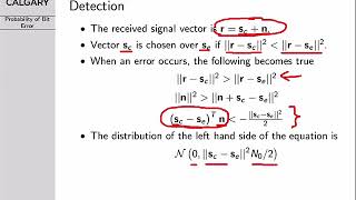 Digital Communications Probability of Bit Error [upl. by Yalhsa781]