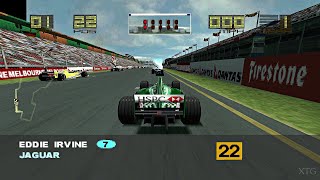 Formula One 2000 PS1 Gameplay HD Beetle PSX HW [upl. by Ynotna825]