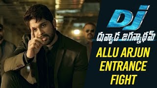 DJ Duvvada Jagannadham Scenes  SIR Peru Cheppandayya Fight Scene  Allu Arjun [upl. by Etsirhc]