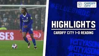 HIGHLIGHTS  CARDIFF CITY vs READING [upl. by Nohtanhoj930]