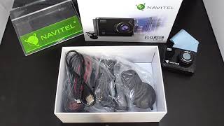 NAVITEL R9 Dual GPS Unboxing autokamery [upl. by Enaoj]