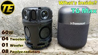 Whats inside Tronsmart Element T6 Max 60W Bluetooth Speaker [upl. by Adleremse856]