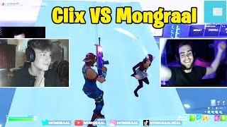 Clix VS Mongraal 1v1 Buildfights [upl. by Fraase218]