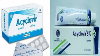 Aciclovir tablet uses  side effects and warning and acyclovir ointment uses [upl. by Namor]