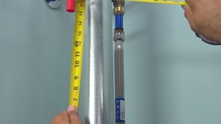 How to Install a BrassCraft® PEX x FIP Water Heater Connector [upl. by Ahsemik847]