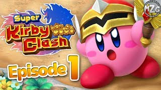 Super Kirby Clash Gameplay Walkthrough Part 1  Story Quest Sword Hero [upl. by Annairda]