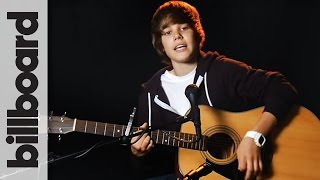 Justin Bieber One Time Full Acoustic Performance  Billboard Live Studio Session [upl. by Howarth840]