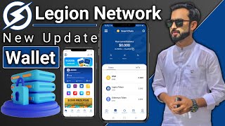 Legion Network Wallet update  How to create legion network wallet step by step [upl. by Conard793]