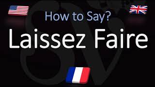 How to Pronounce Laissez Faire CORRECTLY English American French Pronunciation [upl. by Amesari]