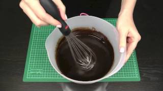 Make Chocolate Ganache Frosting EASY Recipe and Instructions  A Cupcake Addiction How To Tutorial [upl. by Edee]