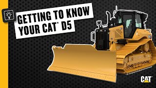 How to Operate Your Cat® D5 Dozer [upl. by Mlehliw122]