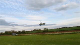 RC Autogyro Cierva C30 first flight [upl. by Esorrebma221]