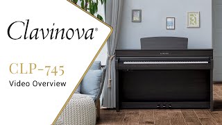 Discontinued  CLP745 Yamaha Clavinova [upl. by Konrad]