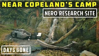 Near Copelands Camp NERO Research Site Location  Days Gone [upl. by Nivek]