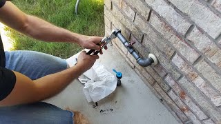 How to connect Weber Genesis II Natural Gas Connection  DrB DIY [upl. by Iy]